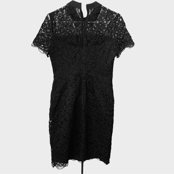 KARL LAGERFELD BLACK LACE DRESS - Picture 8 of 13